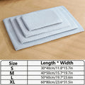 Breathable Ice Silk Cooling Pet Mat New Summer Thick Dog Bed Pad Non-Slip Washable Pet Cooling Sheet for Medium Large Dogs Cats Oasis Select Ice silk cooling pad XL-60x80cm