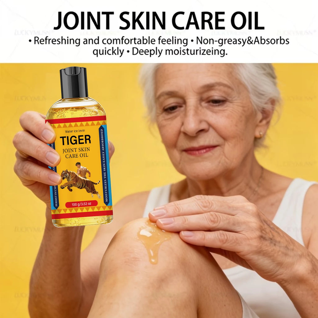 Collagen Tiger Joint Body Oil – Firming & Hydrating Skin Care Firming Body Oil Oasis Select