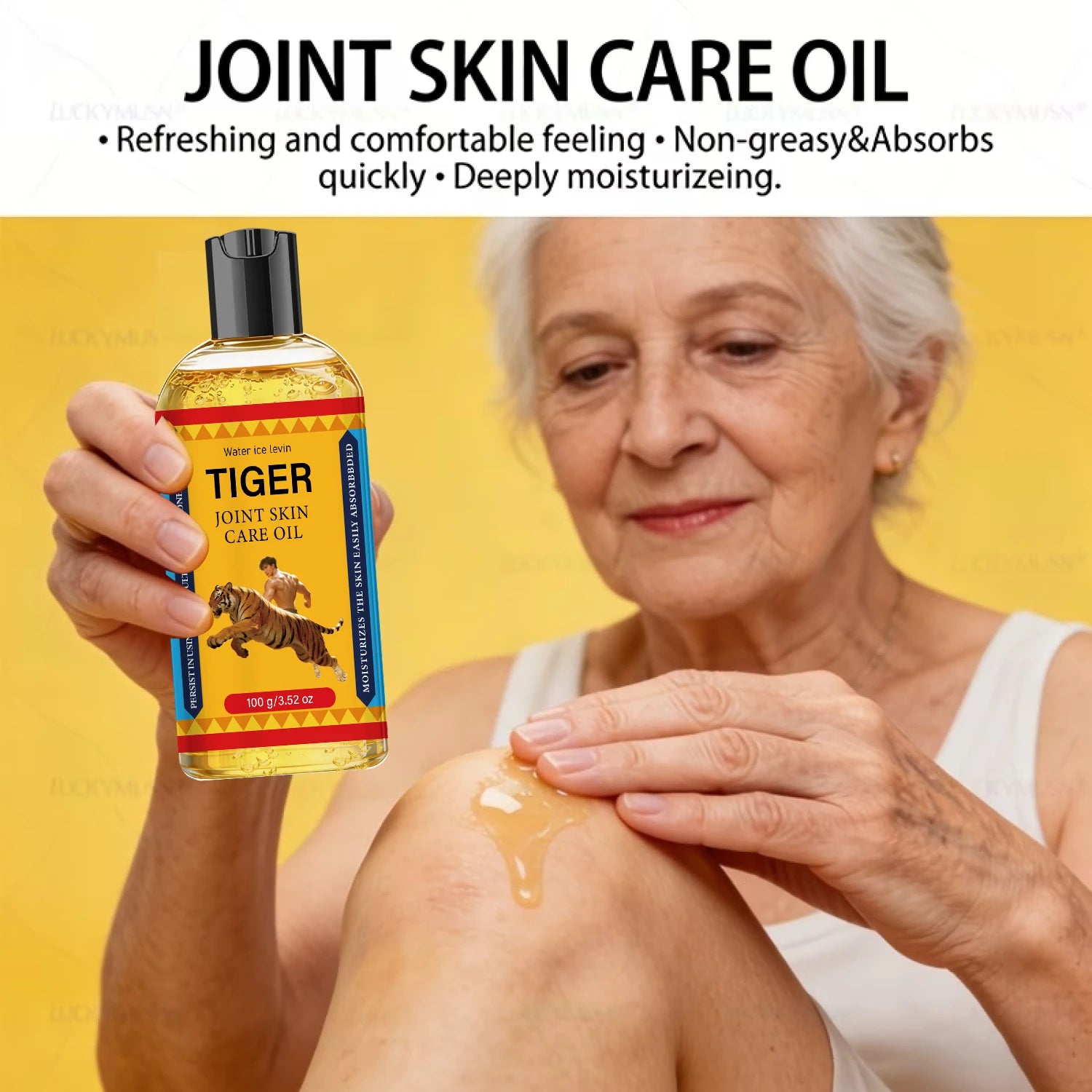 Collagen Tiger Joint Body Oil – Firming & Hydrating Skin Care Firming Body Oil Oasis Select