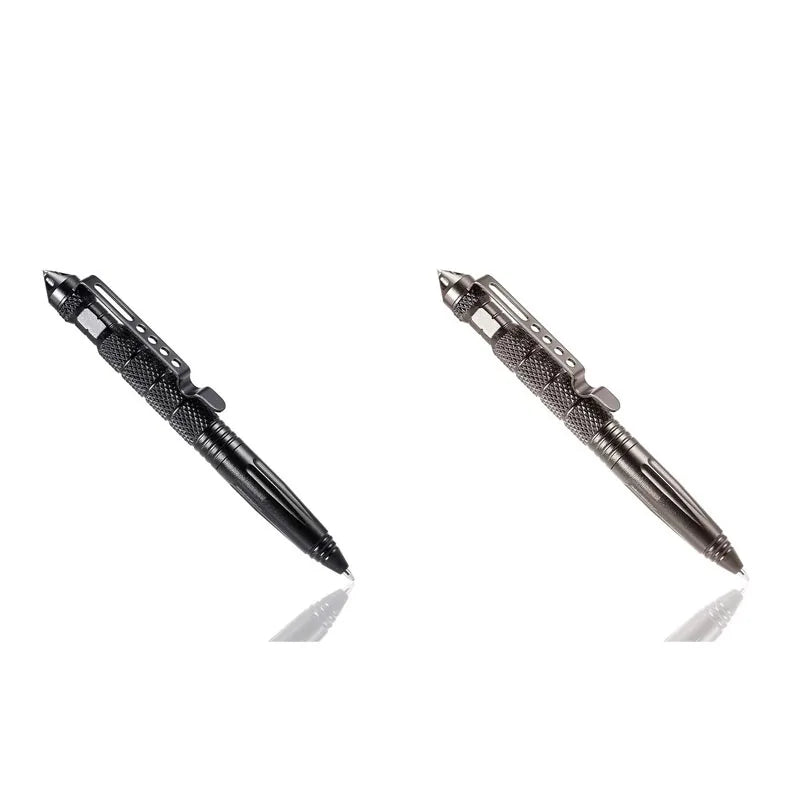 1/2/3/4pcs Multi Functional Tactical Pen High Quality Aluminum Anti Skid Portable Self Pen Steel Glass Breaker Survival Tool Oasis Select 2pcs mix