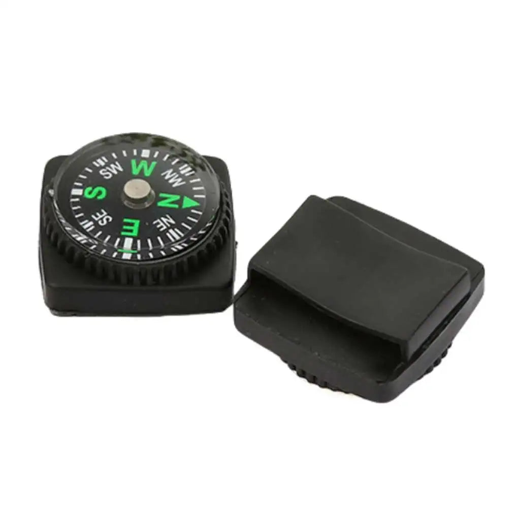 1-10 Pcs Durable Outdoor Leather Case Navigation Compass Fits Straps Webbing Under 21mm Width Watch Bands Backpacks Oasis Select