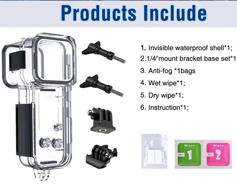 DJI Osmo Pocket 3/4 Accessories Kit – Case, Tripod & Mount