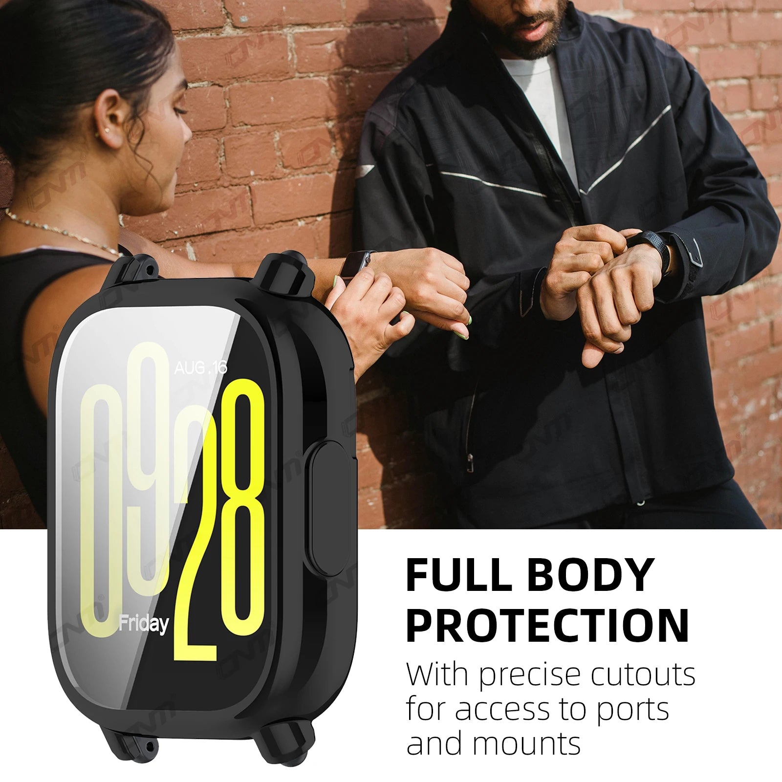 Redmi Watch 5 Active TPU Screen Protector Bumper Case Cover Smartwatch Protective Case Oasis Select