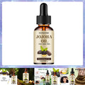 Organic Jojoba Oil, Pure Moisturizing Oil For Face, Hair, Skin Nails | Natural Cold Pressed Hexane Free Carrier Oil Hair Relaxer Oasis Select 60ml-1pcs