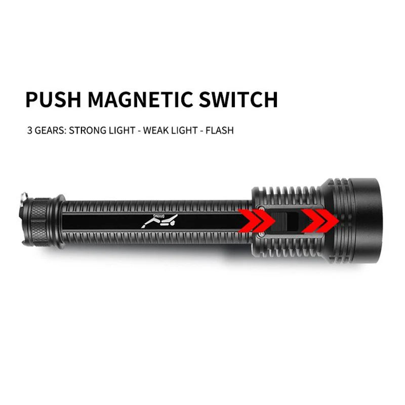 POCKETMAN 2000LM IPX8 Diving Flashlight | Scuba Torch & Lanyard