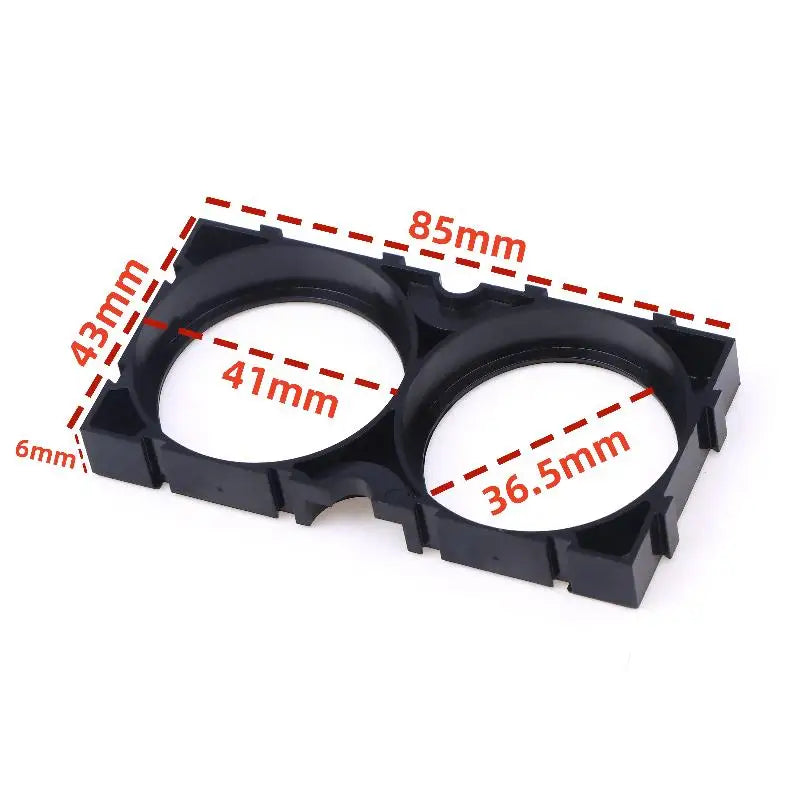 2/5Pcs Cylindrical Battery Cell Connection Seat 40135 Lithium Battery Bracket Fixed Combination With Splicing Buckle Oasis Select