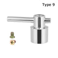 Triangle Valve Small Spout Dish Basin Faucet Handle Switch Handle Accessories Single Cold Quick Open Valve Core Handwheel Oasis Select 9