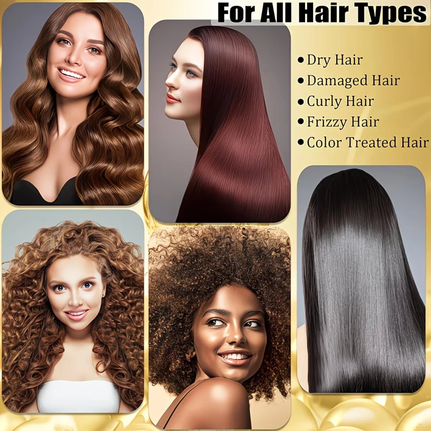 10-in-1 Biotin Hair Mask – Keratin & Collagen All Hair Types Deep Conditioning Hair Mask Oasis Select