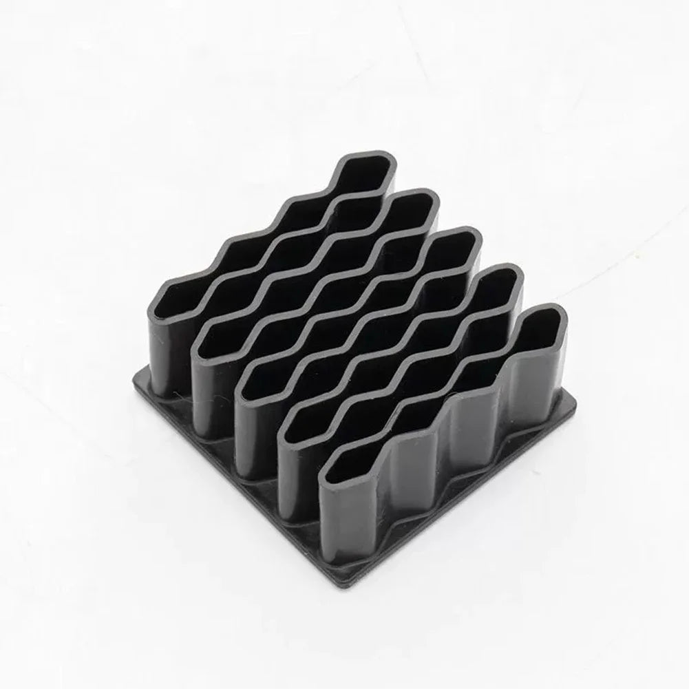 32-Slot Honeycomb Desk Organizer – Pen & Brush Holder
