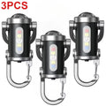 Mini LED COB Flashlight USB Rechargeable Torch – 6 Modes 450 Lm