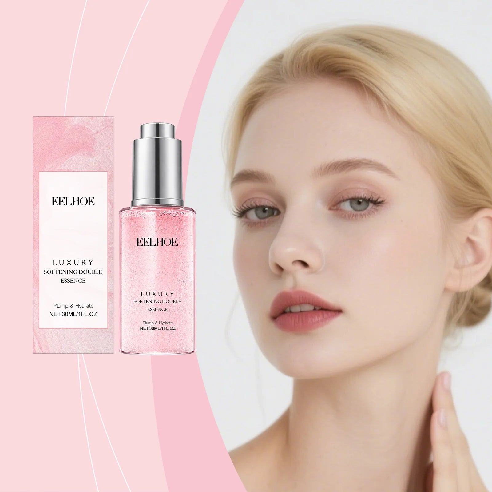 Eelhoe Dual Essence Serum – Lightweight Moisturizing Face Serum