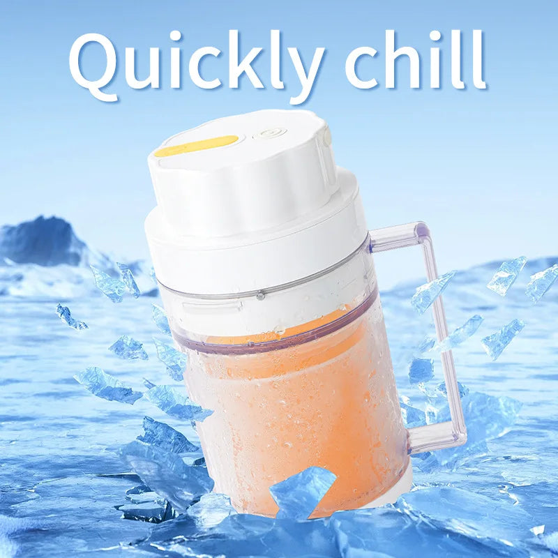Portable Rechargeable Juicer Cup – Fruit & Vegetable Blender