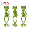 1/3/5/10PCS Frog Plant Stand Tomato Plant Support for Plants Gardening Plant Holder Plant Climbing Fixture Clips Garden Supplies Oasis Select 3PCS