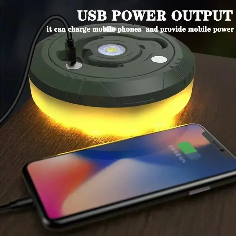 ESMARTER 10M LED Camping Light Strip | RGB Waterproof & Rechargeable