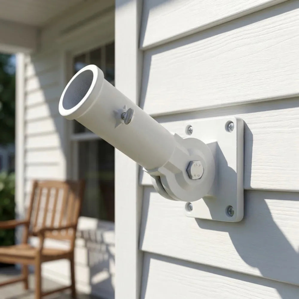 Heavy Duty Stainless Steel Wall-Mounted Flag Bracket Holder