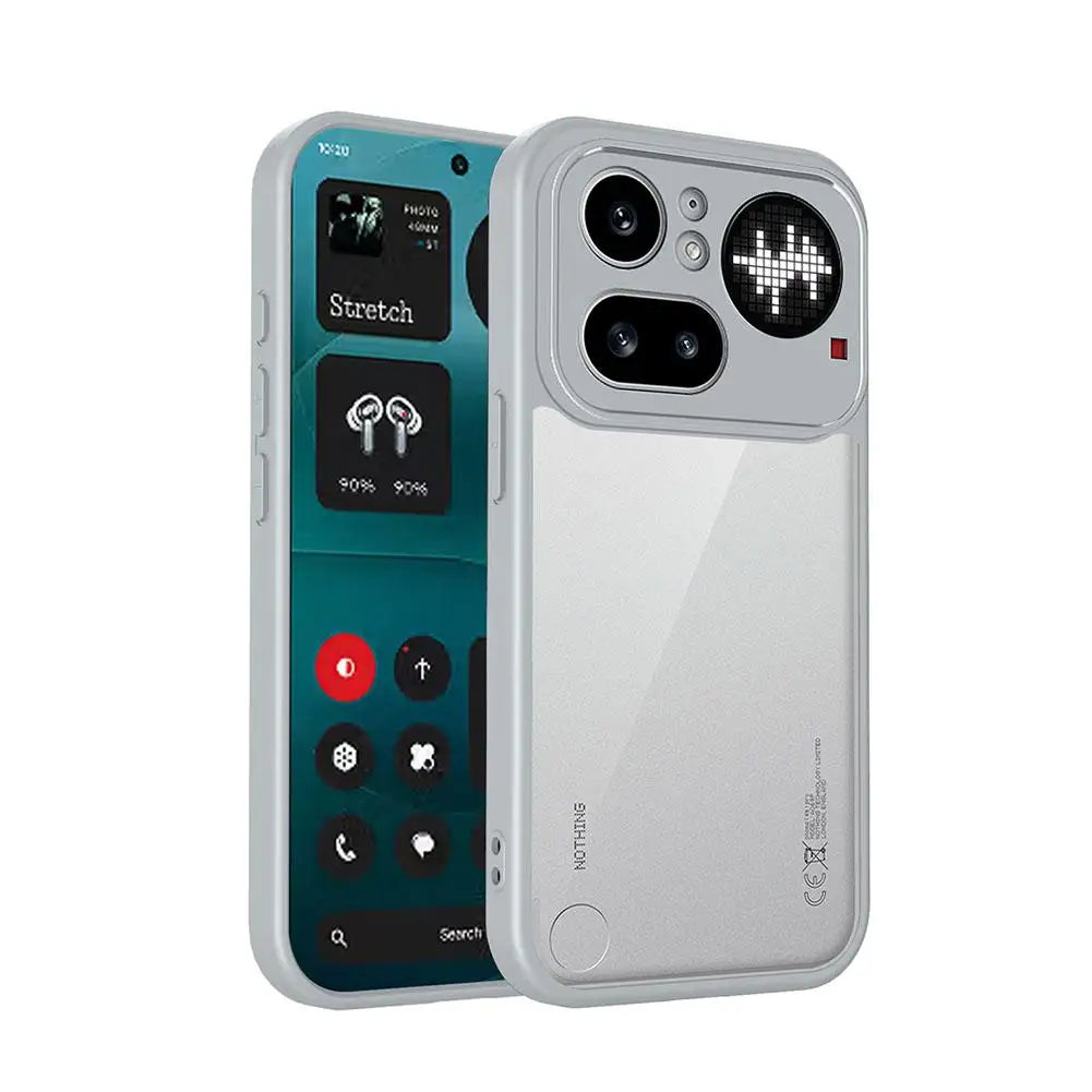 Transparent Matte TPU Silicone Case For Nothing Phone 4A/4A Pro Shockproof Bumper Protection Anti Fingerprint Phone Accessories Oasis Select