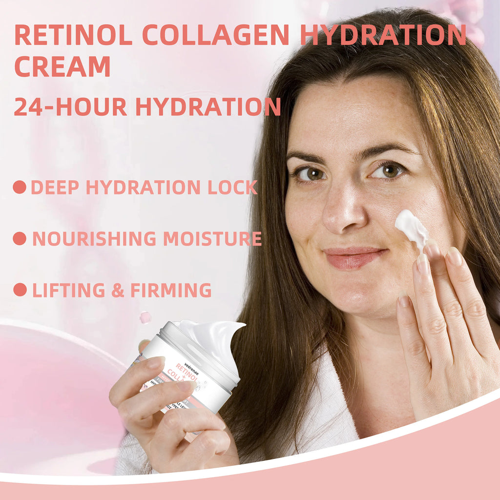 veérenae Retinol Collagen Cream – Daily Hydrating Moisturizer