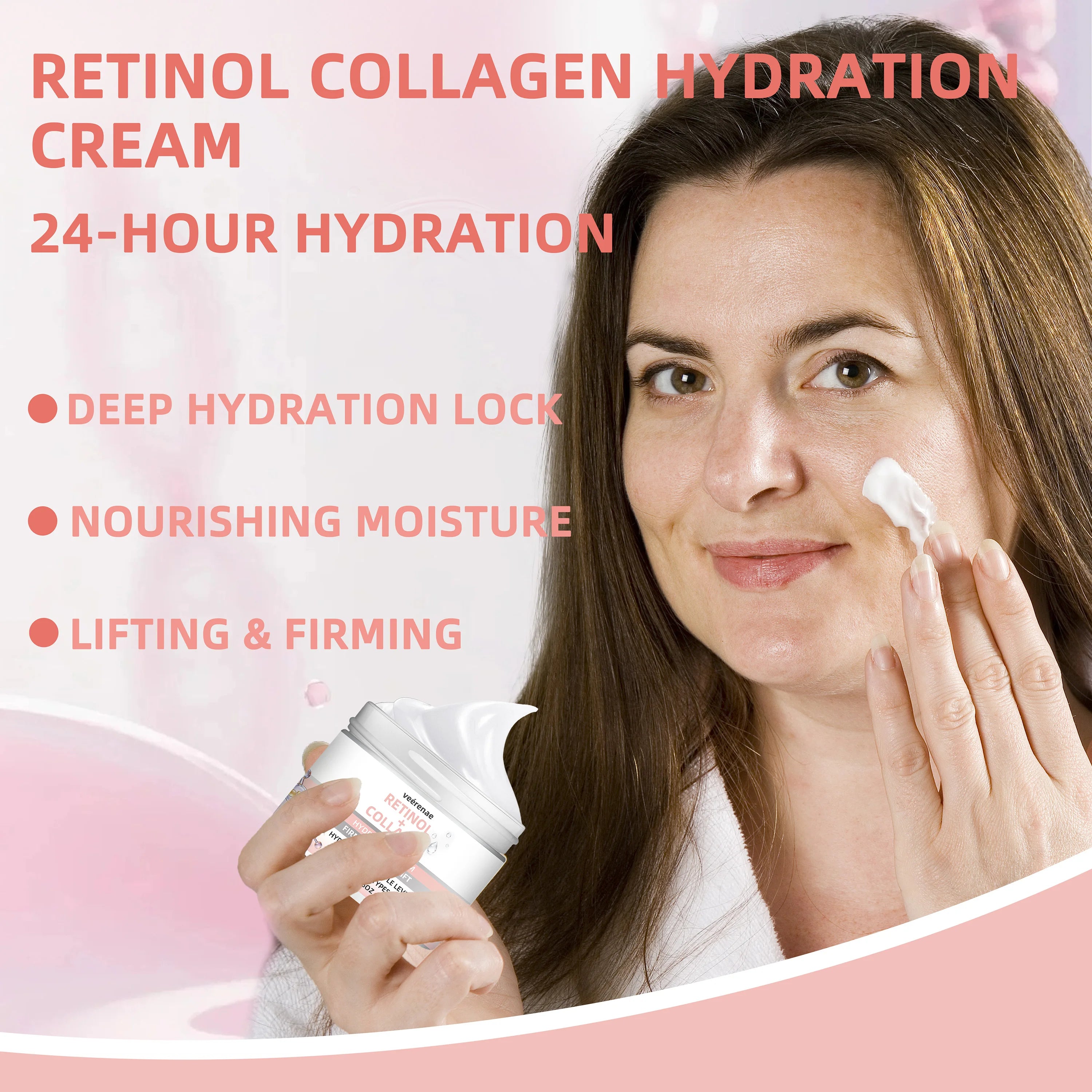 veérenae Retinol Collagen Cream – Daily Hydrating Moisturizer