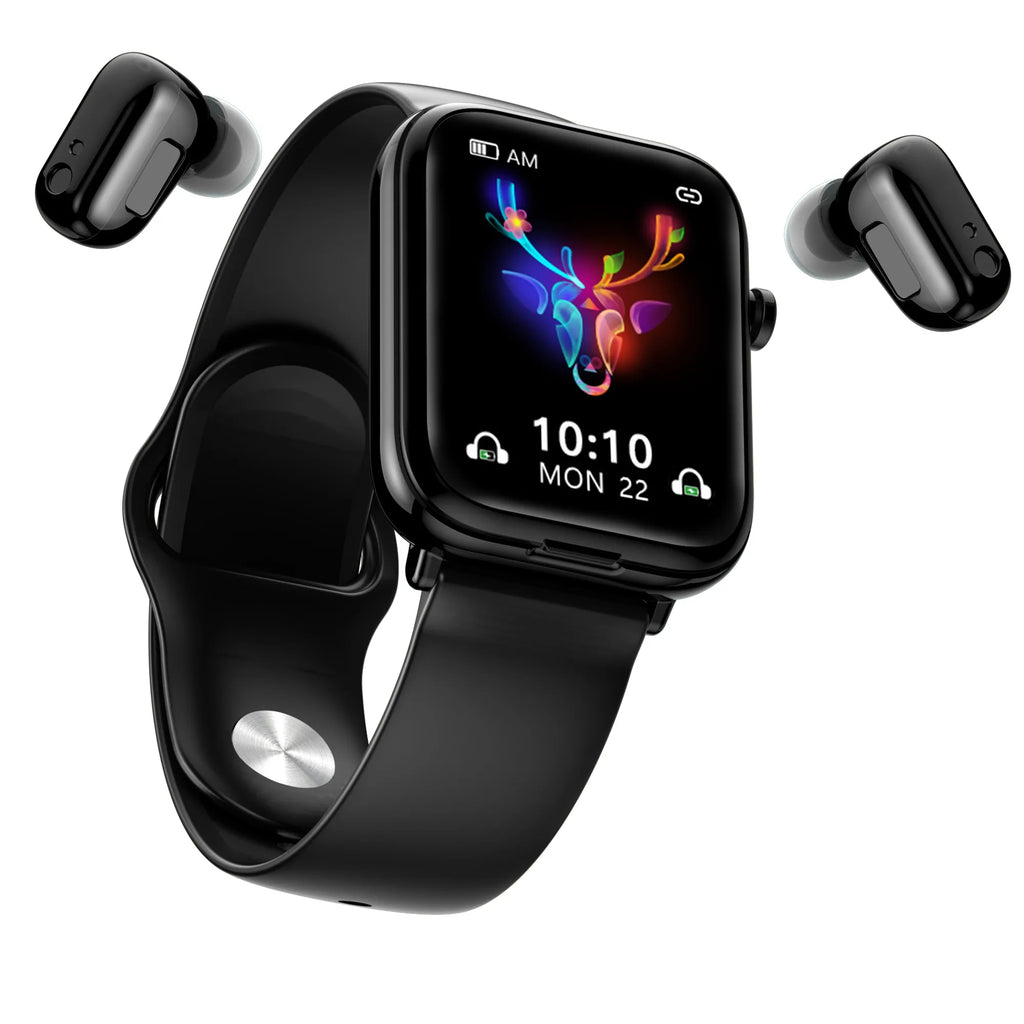 2-in-1 Smartwatch & Bluetooth Headset | Fitness Tracker Unisex