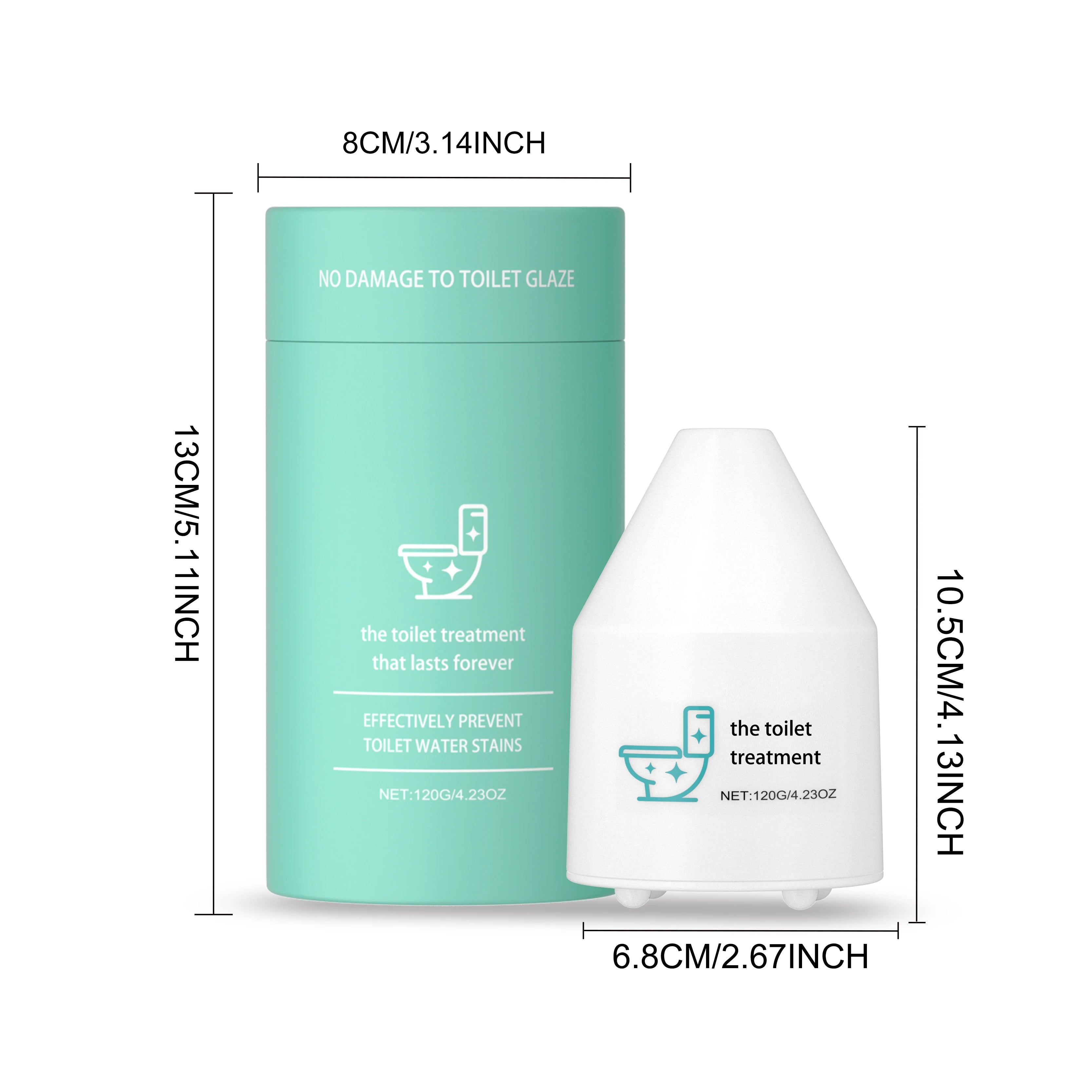 Toilet Cleaning Foam – Descaling, Deodorizing & Fresh Toilet Bowl Cleaner Oasis Select 120g