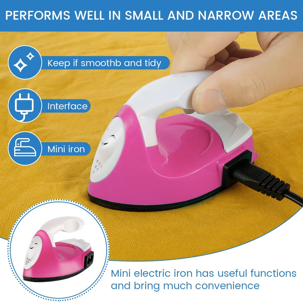 URGGU Mini Craft Iron – Portable Heat Press & Clothes Iron