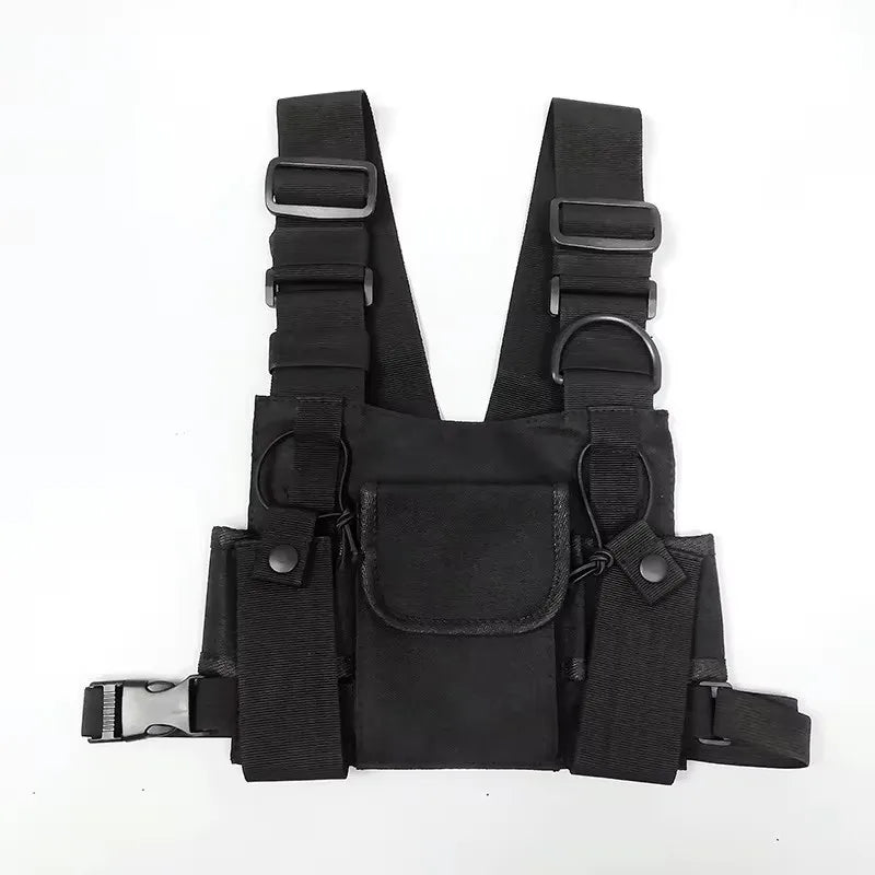 Tactical Chest Rig Bag – Unisex Hip Hop Streetwear Waist Pack