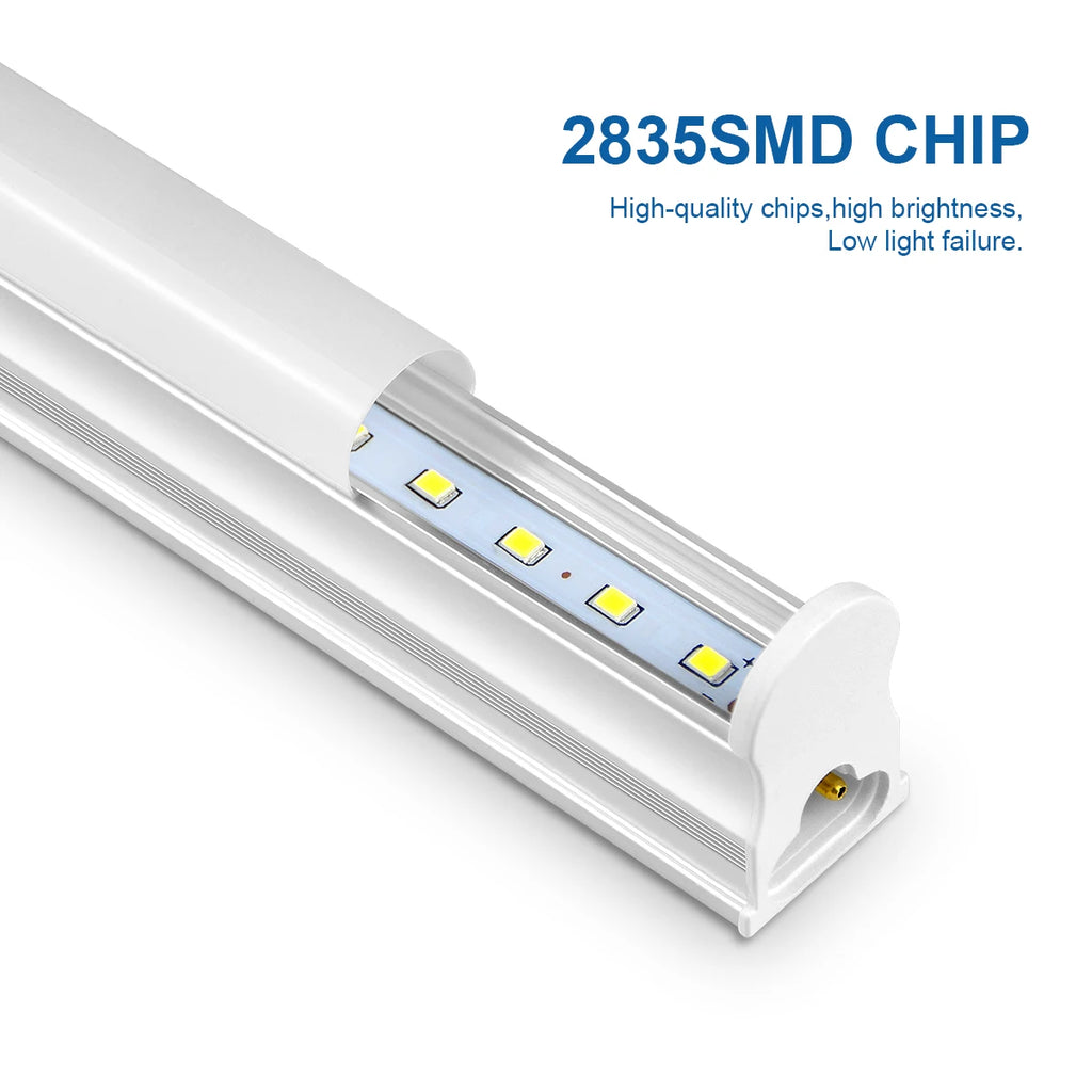 50cm T5 LED Tube 15W AC85V-265V Save 50% Energy,HightBrightness Flicker-free Replacement for Fluorescent Tubes,With/Without Plug Oasis Select