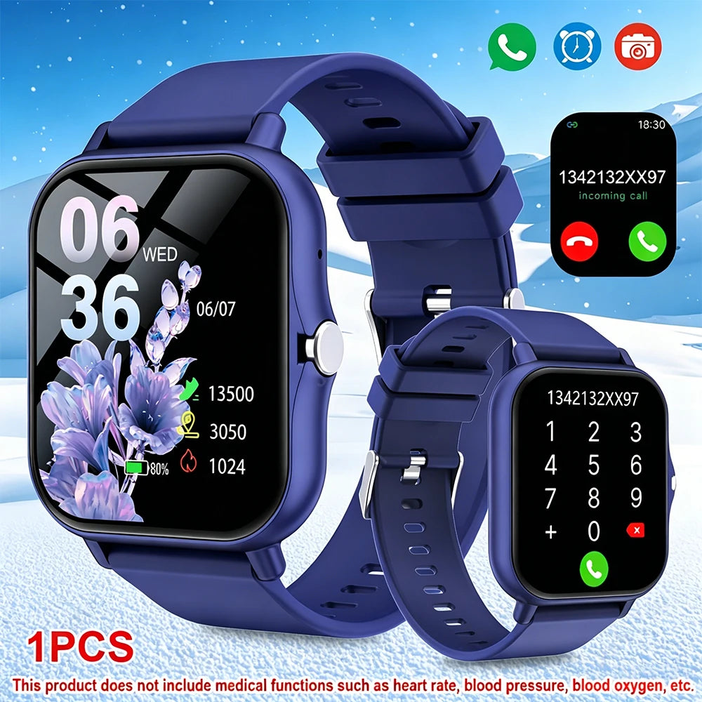 ERUN 1.83" Touch Smartwatch – Bluetooth Calls, Voice Assistant