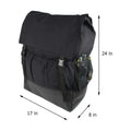 Car Spare Tire Garbage Bag Tool Storage Bag Spare Tire Hanging Bag Desert Off-road Spare Tire Storage Bag for Trucks and SUVs Oasis Select black