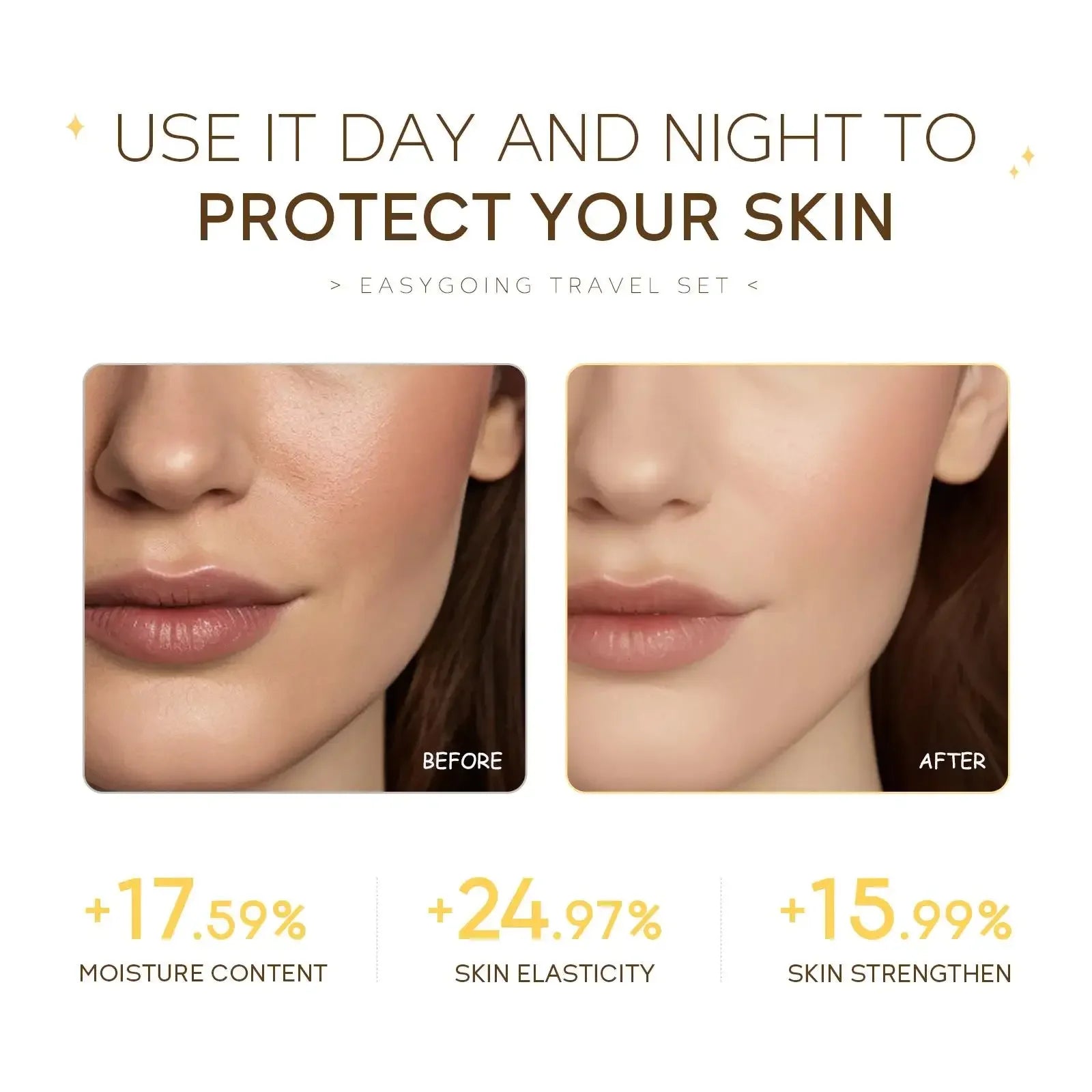 Ceramide Skincare Travel Kit With Hyaluronic Acid Low Ph Facial Cleanser Gentle Serum Moisturizer And Airy Sunscreen Oasis Select