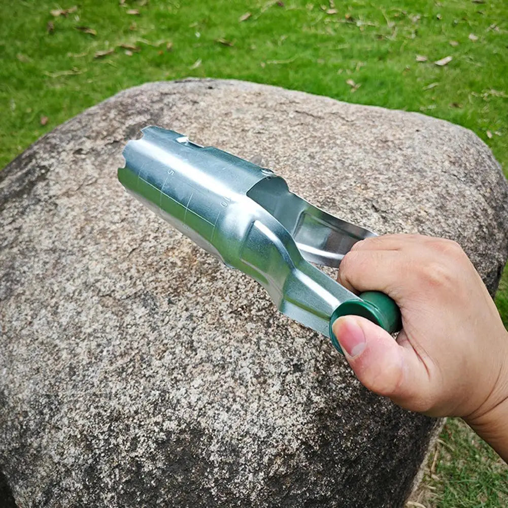 Handheld Seedling Transplanter Tube Hole Punch Digger Garden Tool