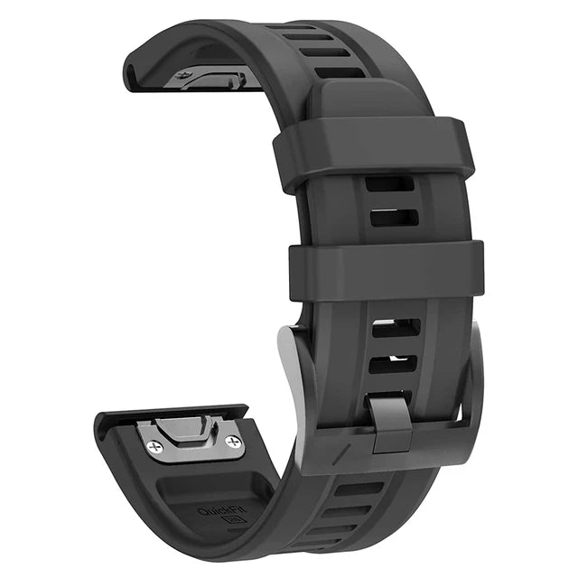 Silicone QuickFit Watch Band for Garmin Fenix & Instinct 22/26mm Silicone Watch Band Oasis Select