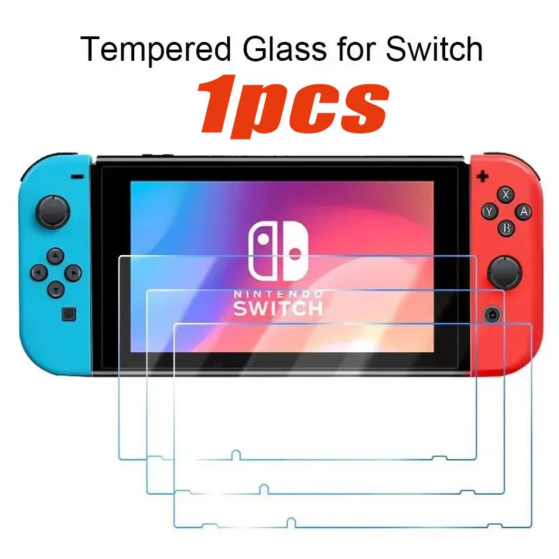 1/5PCS Protective Tempered Glass For Nintend Switch Lite Screen Protector Film For Nintendos Switch NS OLED Glass Accessories Oasis Select 1PCS For Switch