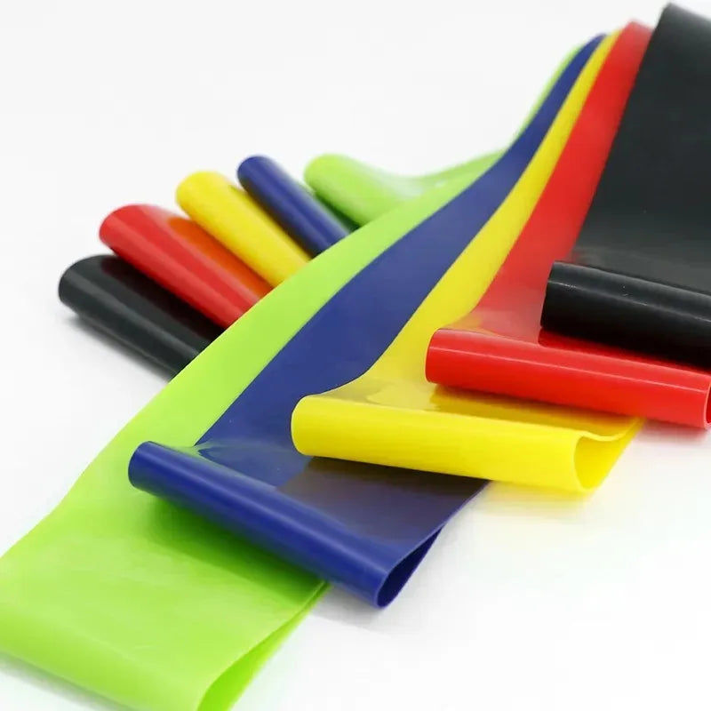 1/3/4Pcs Resistance Bands Yoga Band Fitness Exercise Training Hip Tension Band Leg Squat Dance Elastic Loop Stretch Band Oasis Select