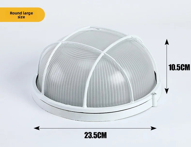 IP65 Waterproof LED Ceiling Light | Dustproof Anti-Corrosion Lamp