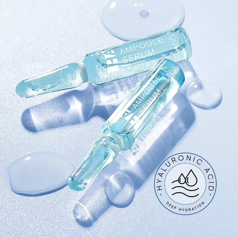 SADOER Hyaluronic Acid Ampoule Essence Set – 2ml × 7 Pcs