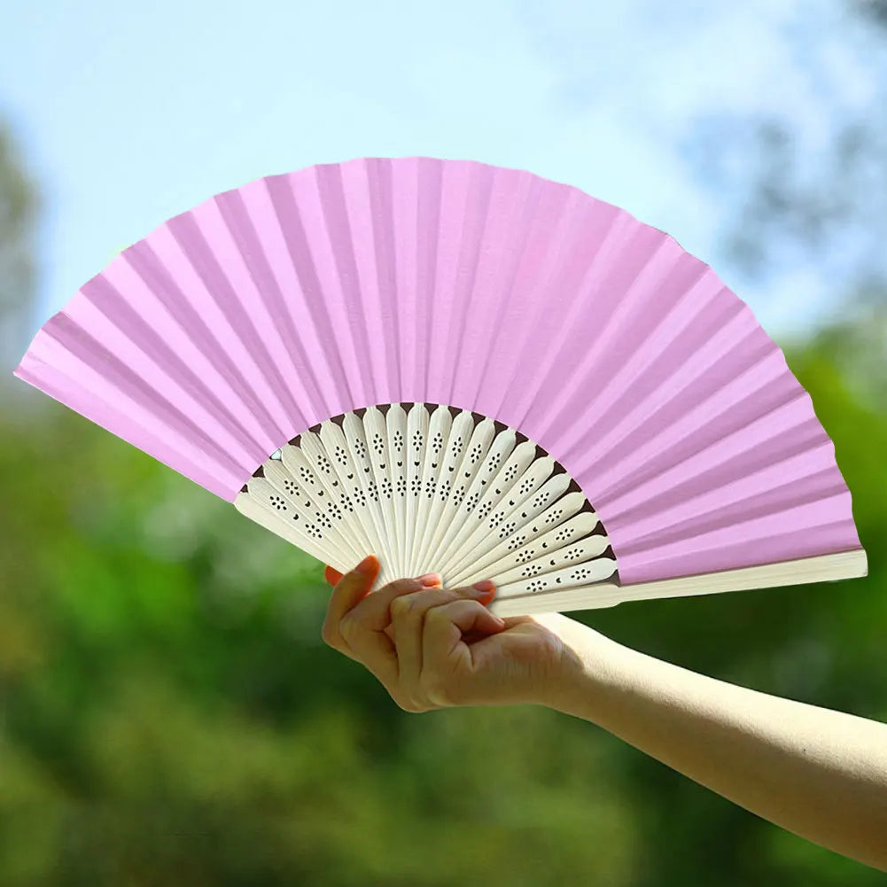 Blank Bamboo Folding Fan – DIY Painting, Calligraphy & Décor DIY Folding Fan Oasis Select