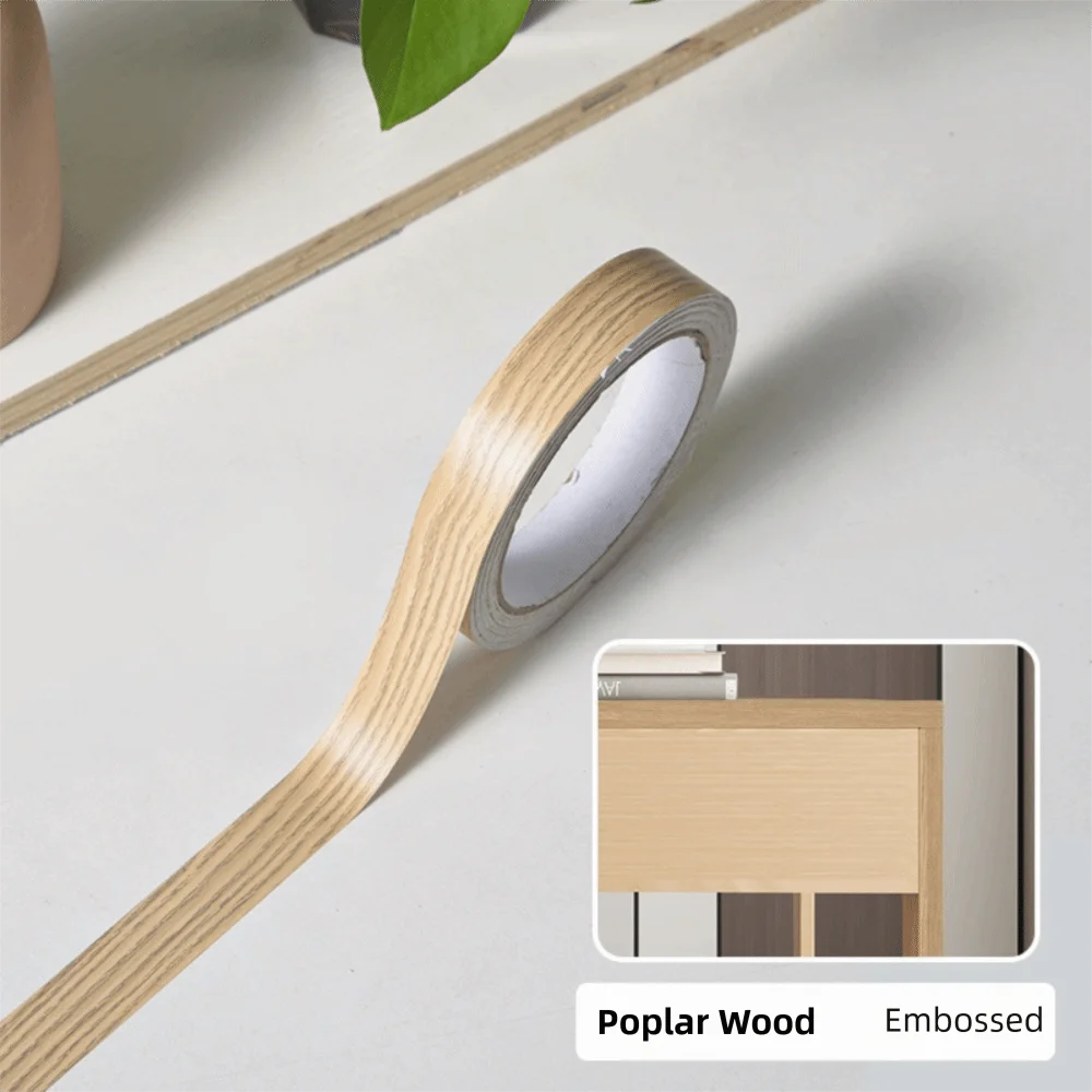 Wood Grain Veneer Edge Banding Tape – Self-Adhesive 2cm×10m