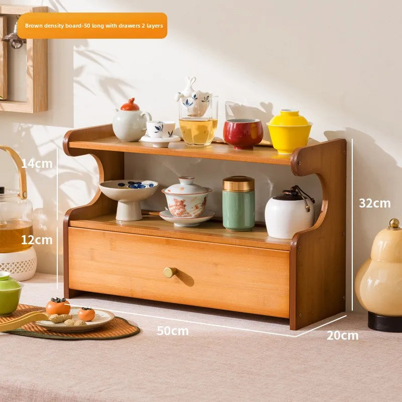 Desktop Water Cup Shelf Modern Simple Chinese Bogu Rack Tea