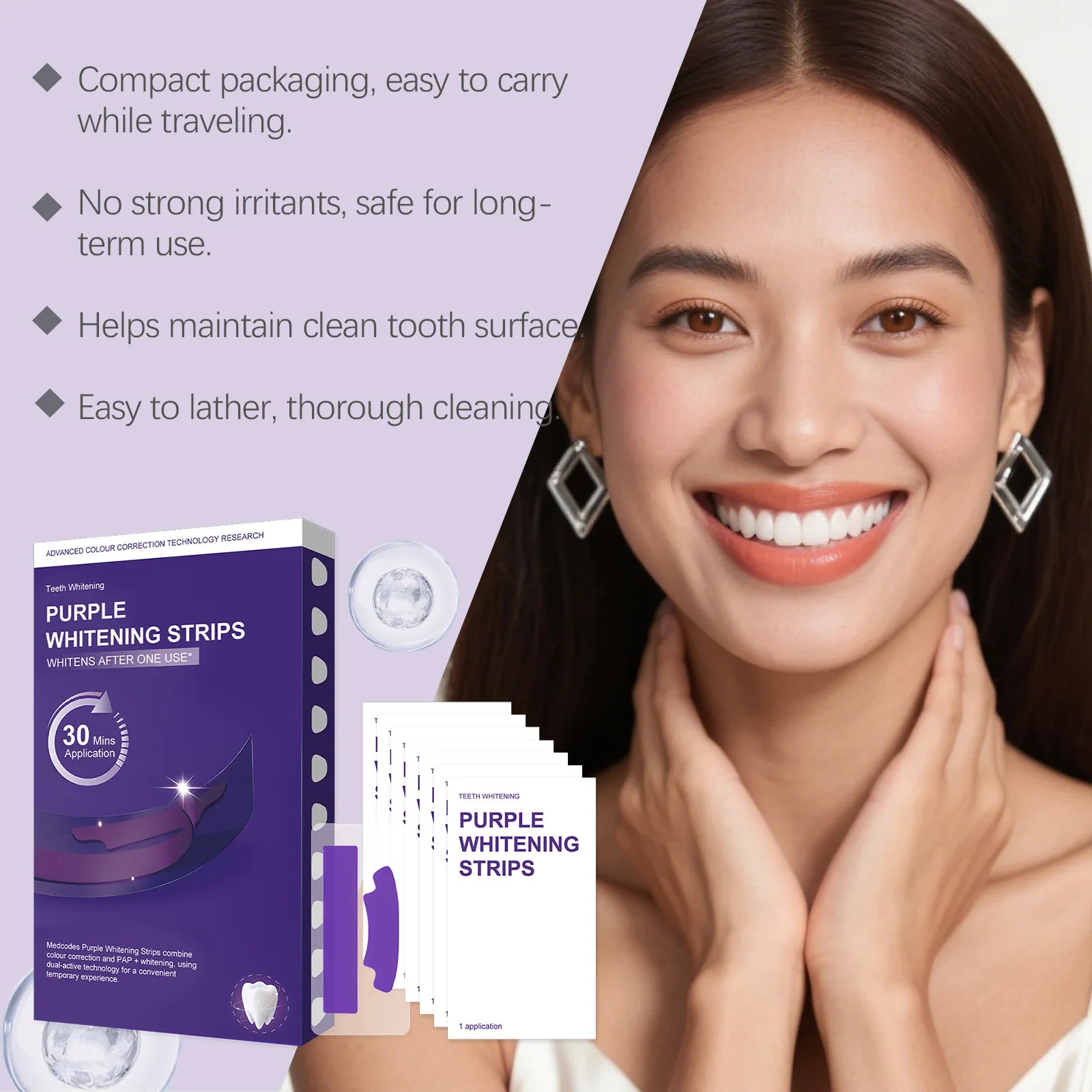 Teeth Whitening Strips – Stain Removal & Bright Smile Teeth Whitening Strips Oasis Select