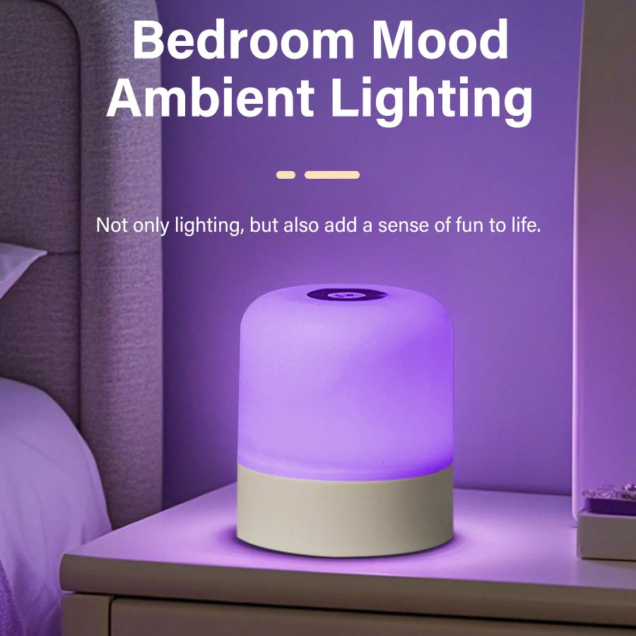 Rechargeable RGB LED Night Light – Remote & Touch Dimming Rechargeable Night Light Oasis Select