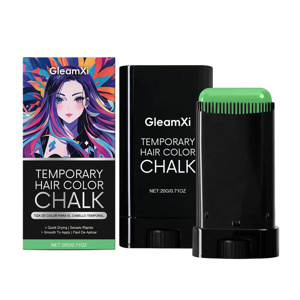 Diy Temporary Hair Dying Cream Stick 5 Shades Easy To Wash Quickly Coloring Salon Care Product Long Lasting Chalk Hair Color Wax Oasis Select Green 20g x1 boxed
