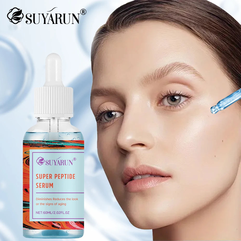 SUYARUN Peptide Blue Serum – Firming & Brightening Face Serum Peptide Face Serum Oasis Select