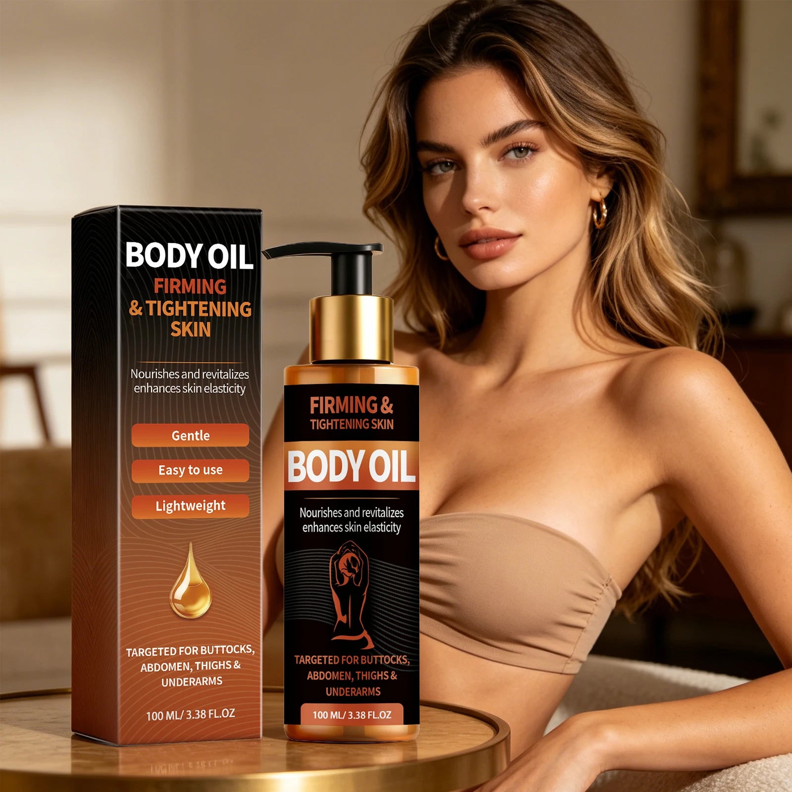 Jojoba Seed Body Firming Oil – Tighten & Moisturize 100ml Body Firming Oil Oasis Select