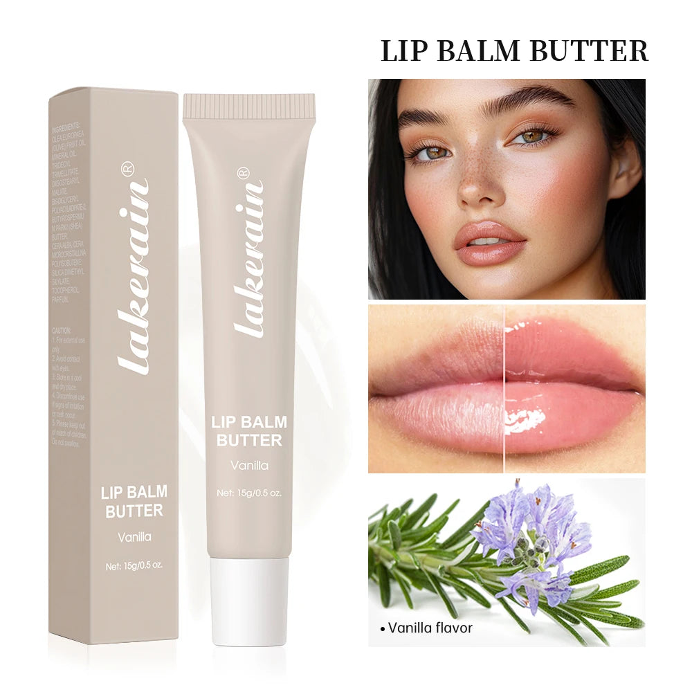 Lip Balm Moisturizing Mirror Lip Gloss Lip Vanilla Pink Sugar Coffee Cake Smell Lipstick Transparent Oil Makeup Lips Care Oasis Select