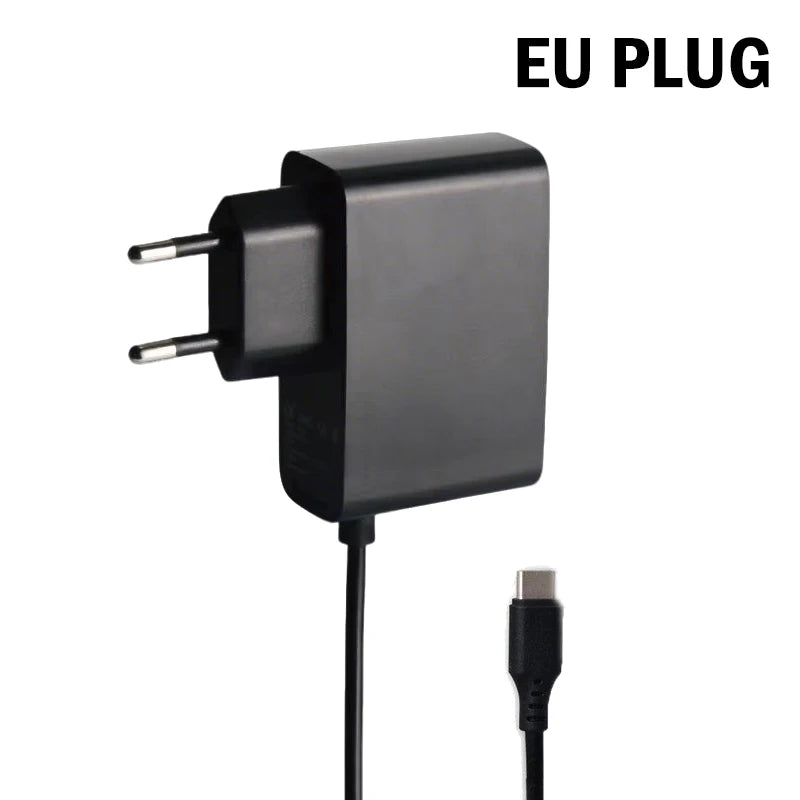 12W 5V 2.4A Type-C Charger For Switch OLED Lite NS NX AC 100-240V Handheld Game Console USB-C Power Supply Adapters EU US Plug Oasis Select EU Plug