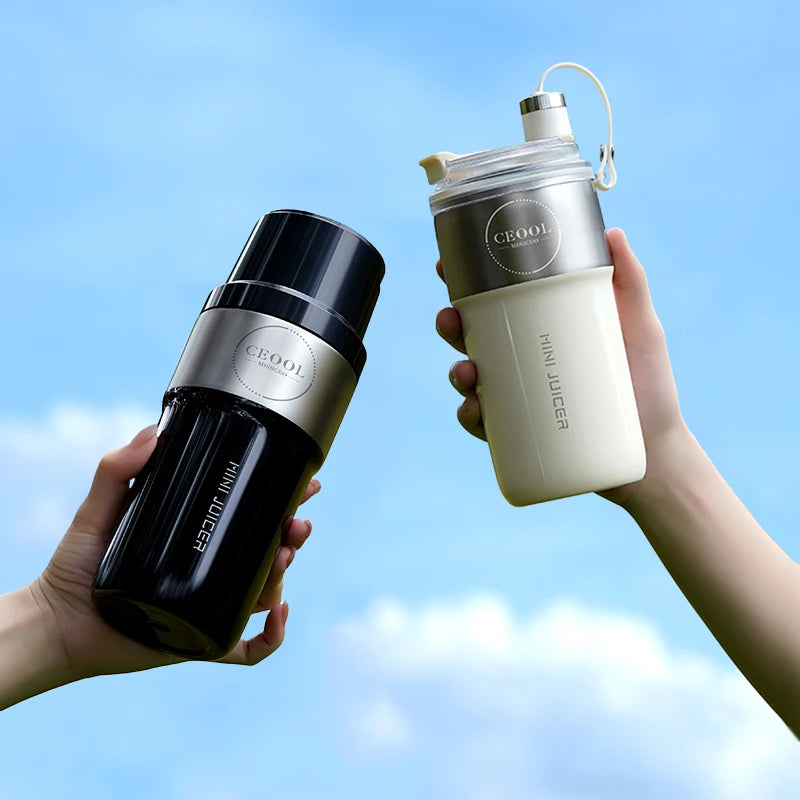 URGGU 350ml Portable Blender – 26-Blade USB Rechargeable