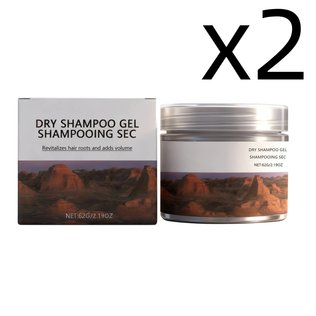 Coconut Oil Dry Shampoo Gel – Volume & Refresh 62g Dry Shampoo Gel Oasis Select 62g Boxed X 2PCS