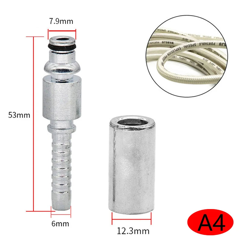 1Set High Pressure Washer Hose Fitting Connector for Karcher AR Repairing Adaptor With Socket Oasis Select 4