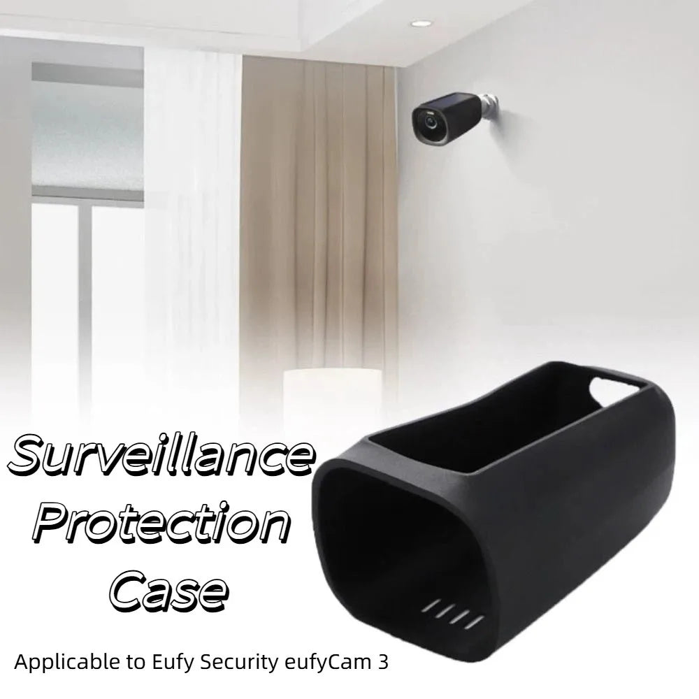 Waterproof Silicone Case Lightweight Durable Security Camera Case Anti-Scratch Protective Soft for Eufy Security S330 Oasis Select
